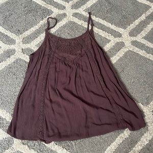 Cute dusty purple top